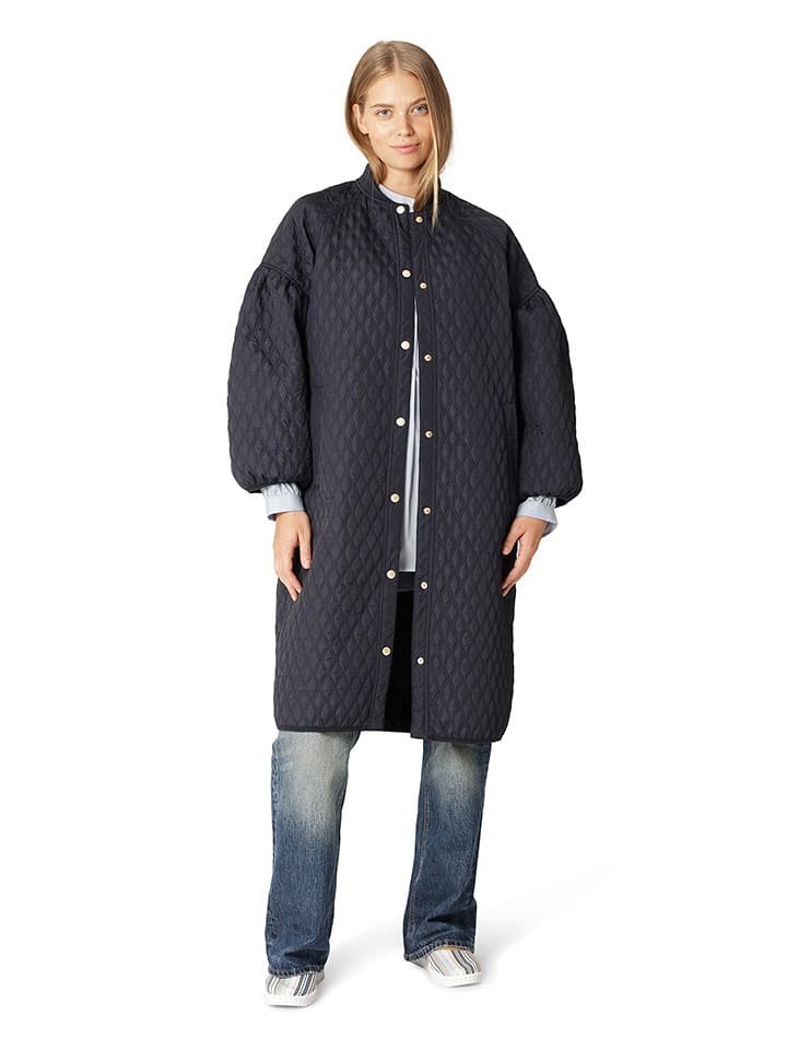 Ilse Jacobsen Kurtka pikowana w kolorze granatowym rozmiar: 42