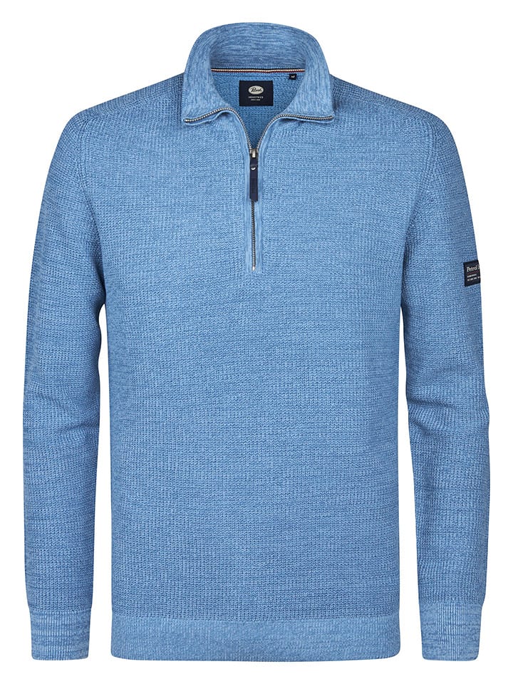 Petrol Industries Sweter "Nashville" w kolorze błękitnym rozmiar: XL