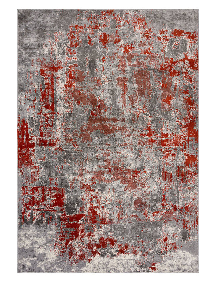 Flair Rugs Dywan "Wonderlust Cocktail" w kolorze szaro-pomarańczowym rozmiar: 200x290 cm