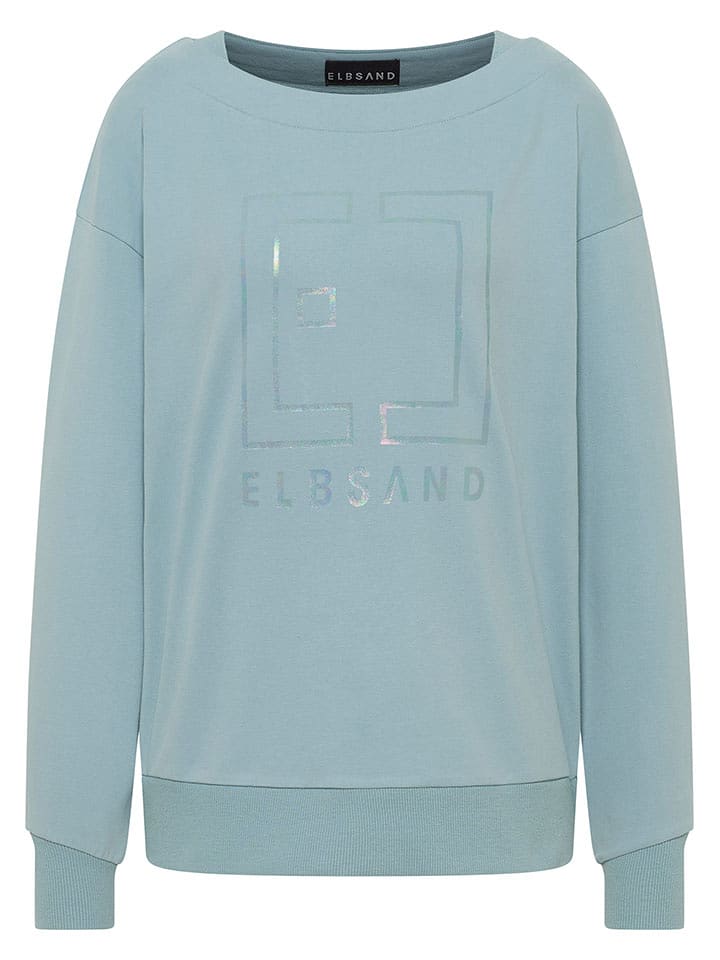 ELBSAND Bluza "Fenja" w kolorze błękitnym rozmiar: XL