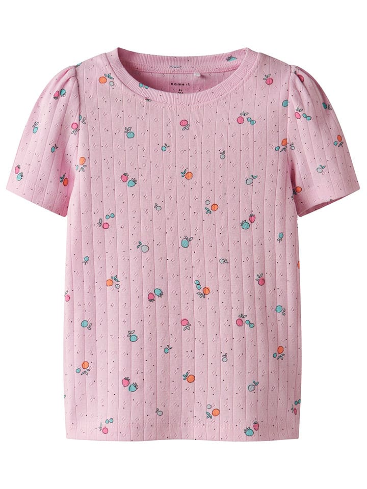 name it Koszulka "Hamanda" w kolorze jasnoróżowym rozmiar: 92