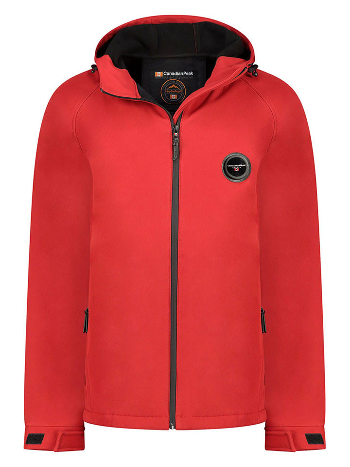 Canadian Peak Kurtka softshellowa "Tamigoglasseak" w kolorze czerwonym rozmiar: XL
