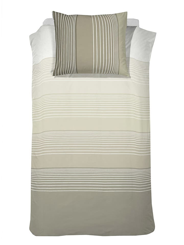 Cinderella Komplet pościeli "Kay" w kolorze beżowym rozmiar: 200x200/220 cm