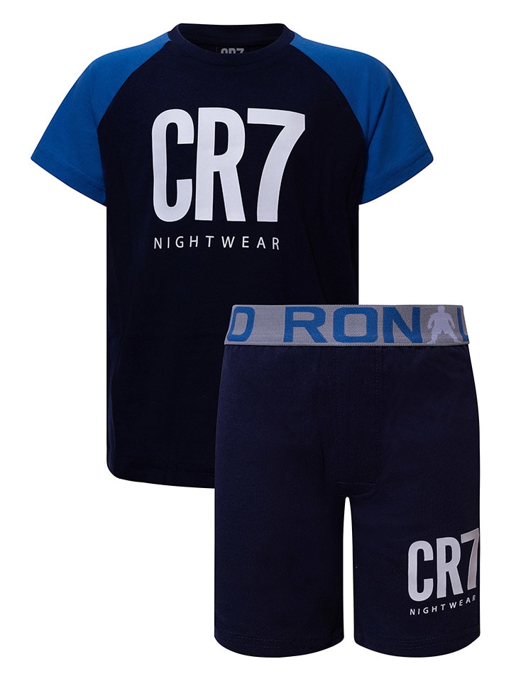 CR7 Piżama w kolorze granatowo-niebieskim rozmiar: 140