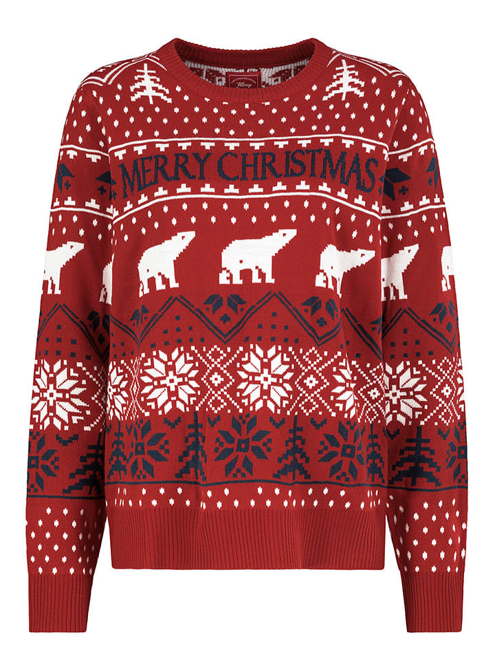 Sublevel Sweter w kolorze czerwonym rozmiar: M