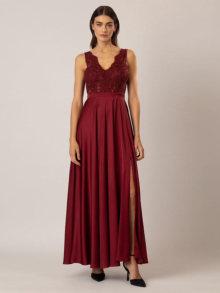 APART Sukienka w kolorze bordowym rozmiar: 38