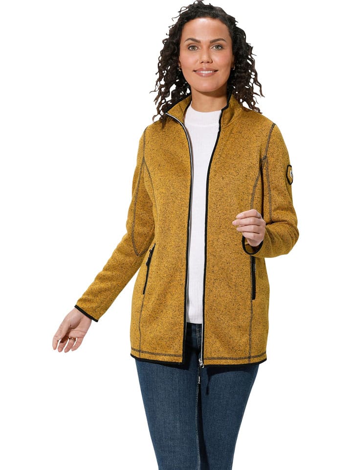 WITT WEIDEN Kurtka polarowa w kolorze żółtym rozmiar: 48