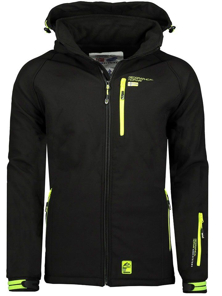 Geographical Norway Kurtka softshellowa "Ritchone" w kolorze czarnym rozmiar: XXL
