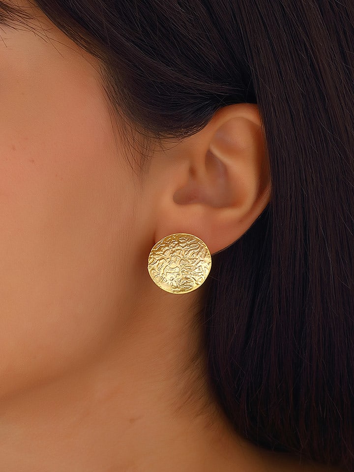 Nakkash Pozłacane kolczyki-wkrętki rozmiar: onesize