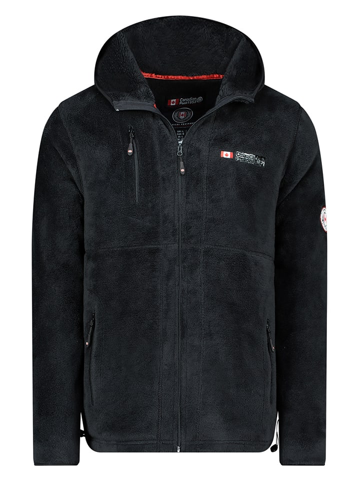 Canadian Peak Kurtka polarowa "Uploadeak" w kolorze czarnym rozmiar: 3XL