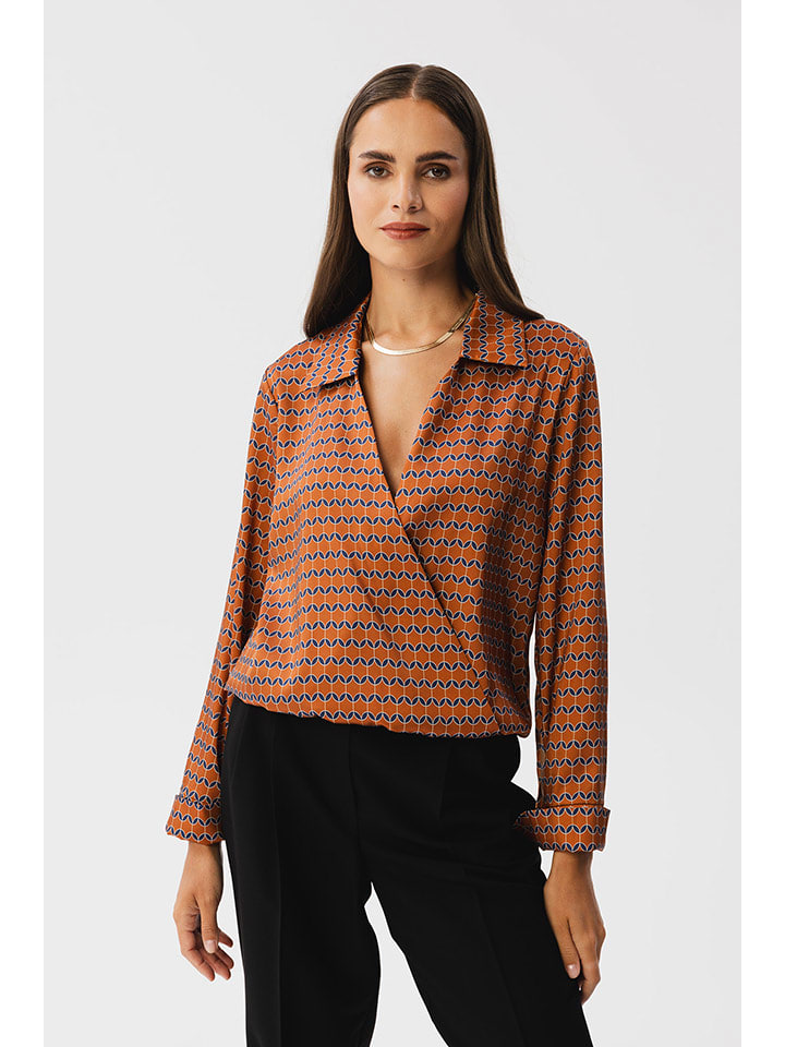 Stylove Bluzka w kolorze pomarańczowym rozmiar: M