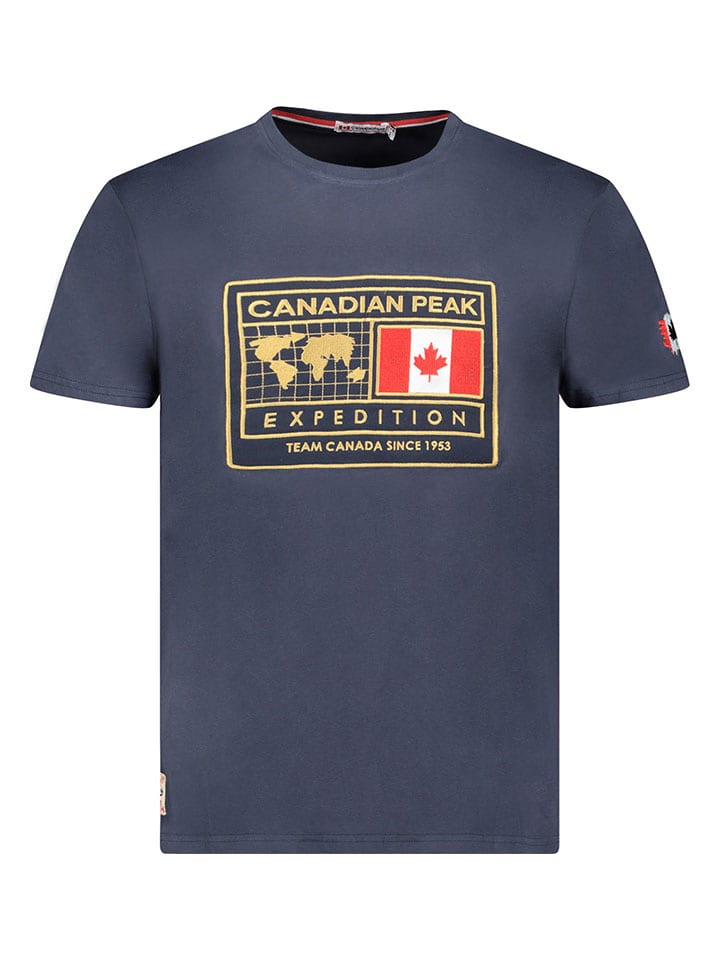 Canadian Peak Koszulka "Jofoteneak" w kolorze granatowym rozmiar: M