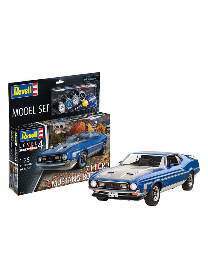 Revell Model "'71 Ford Mustang Boss 351" do złożenia - 12+ rozmiar: onesize