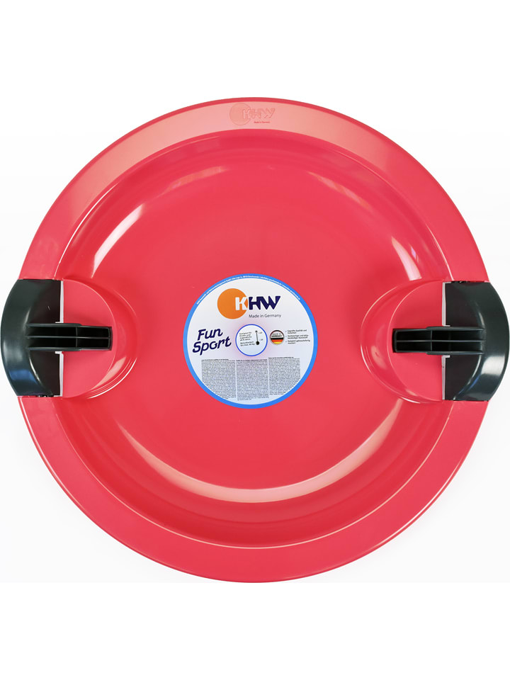 KHW Ślizg-jabłuszko "Fun UFO" w kolorze różowym - 8+ rozmiar: onesize