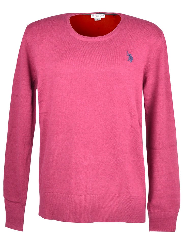 U.S. Polo Assn. Sweter w kolorze różowym rozmiar: M