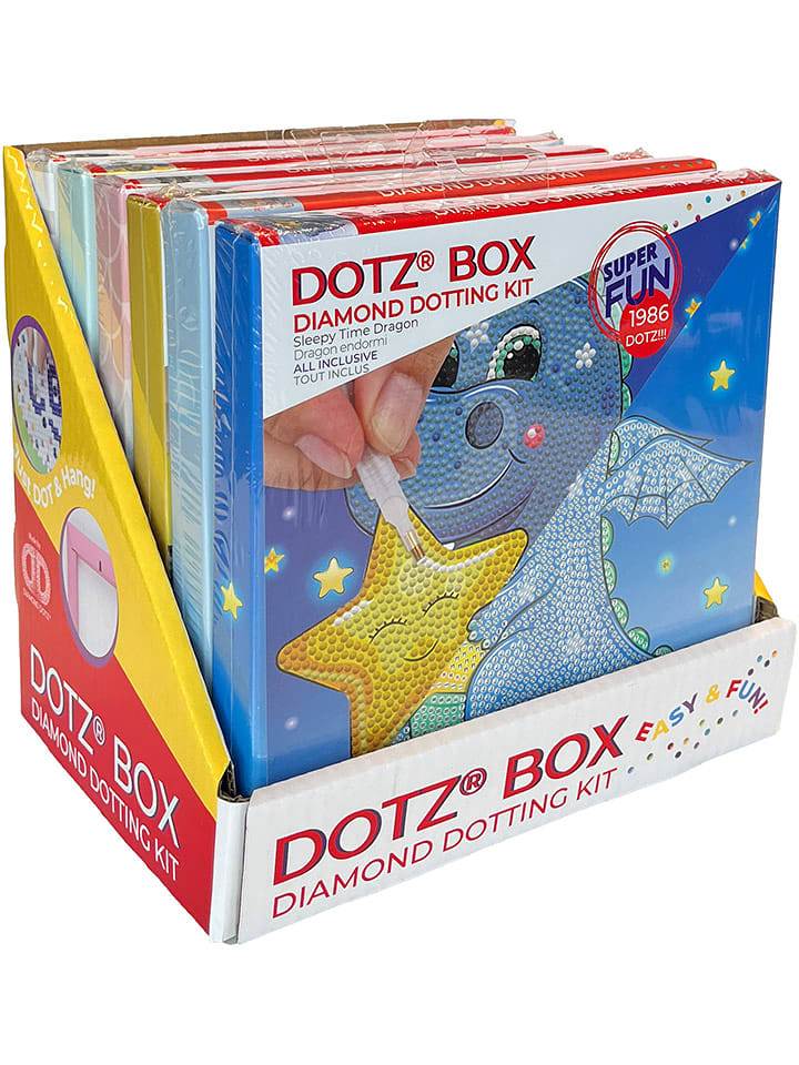 DIAMOND DOTZ Zestaw do majsterkowania "Display Dotzies" - 6+ (produkt niespodzianka) rozmiar: onesize