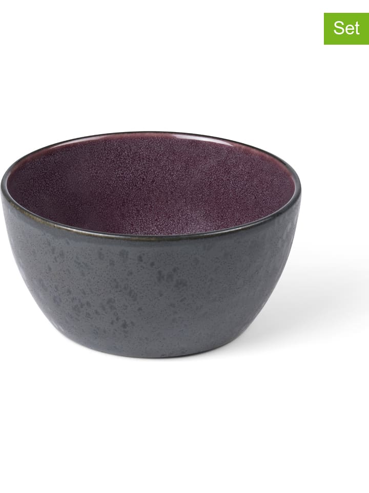 Bitz Miski (4 szt.) w kolorze fioletowo-czarnym - Ø 12,5 cm rozmiar: onesize
