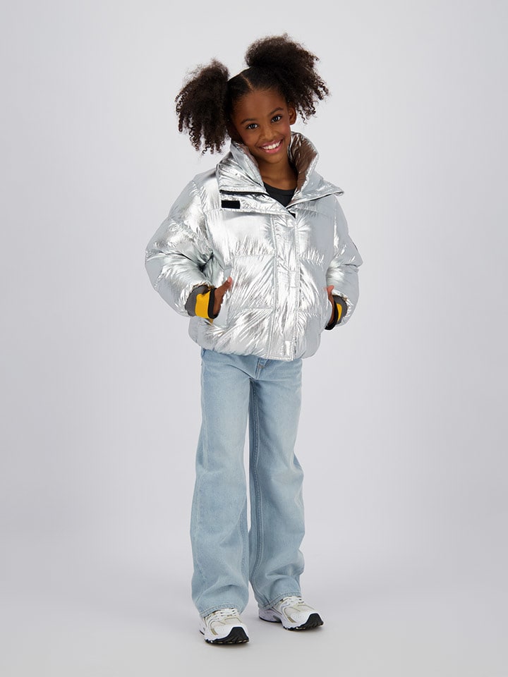 Vingino Kurtka zimowa "Taramy" w kolorze srebrnym rozmiar: 176