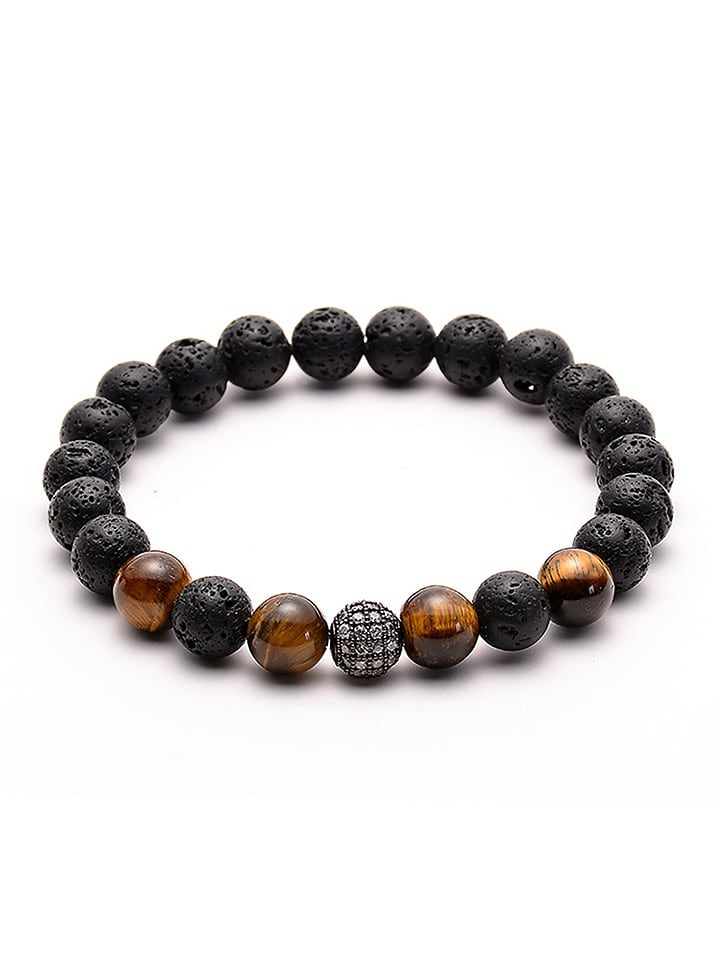 Uomo Bransoletka z kamieniami szlachetnymi rozmiar: onesize