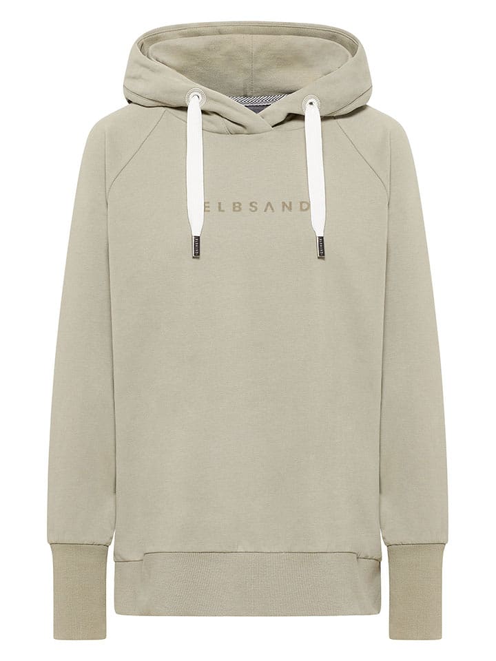 ELBSAND Bluza "Svana" w kolorze beżowym rozmiar: XS