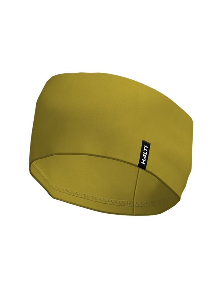Halti Opaska polarowa "Trone" w kolorze oliwkowym na czoło rozmiar: onesize