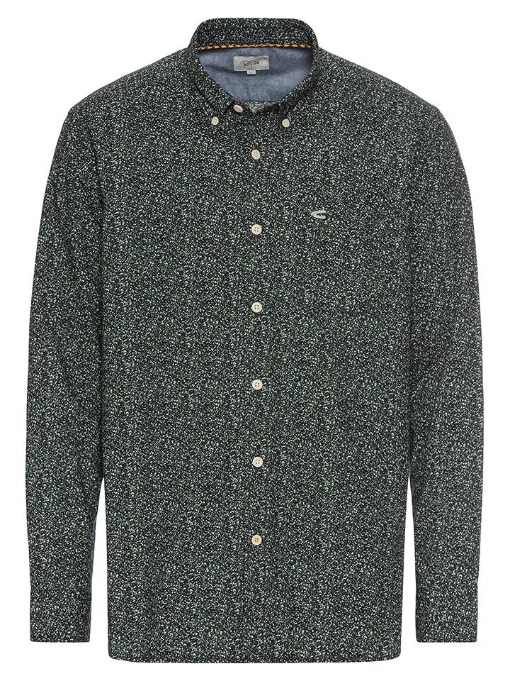 Camel Active Koszula w kolorze granatowo-jasnozielonym rozmiar: L