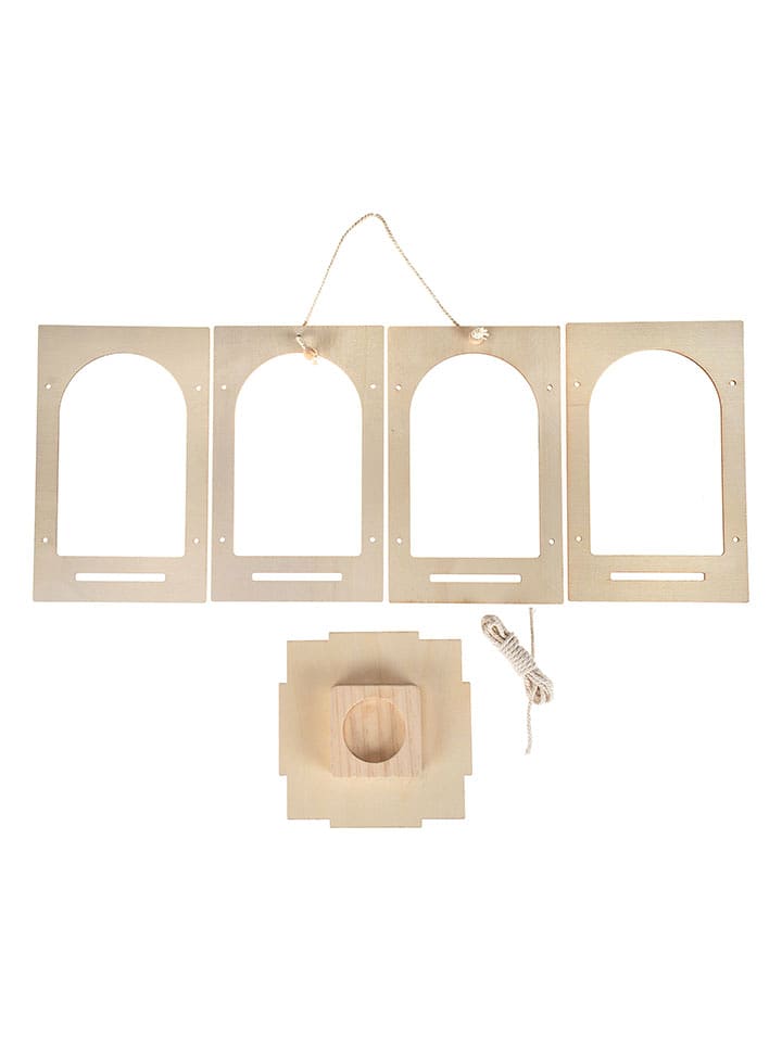 SUNNYSUE Zestaw "Lampion" w kolorze beżowym do tworzenia lampionu rozmiar: onesize