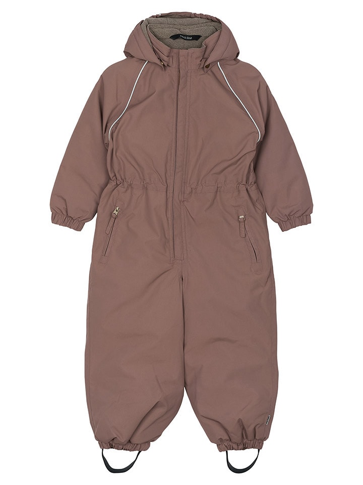 mikk-line Kombinezon zimowy w kolorze jasnobrązowym rozmiar: 134