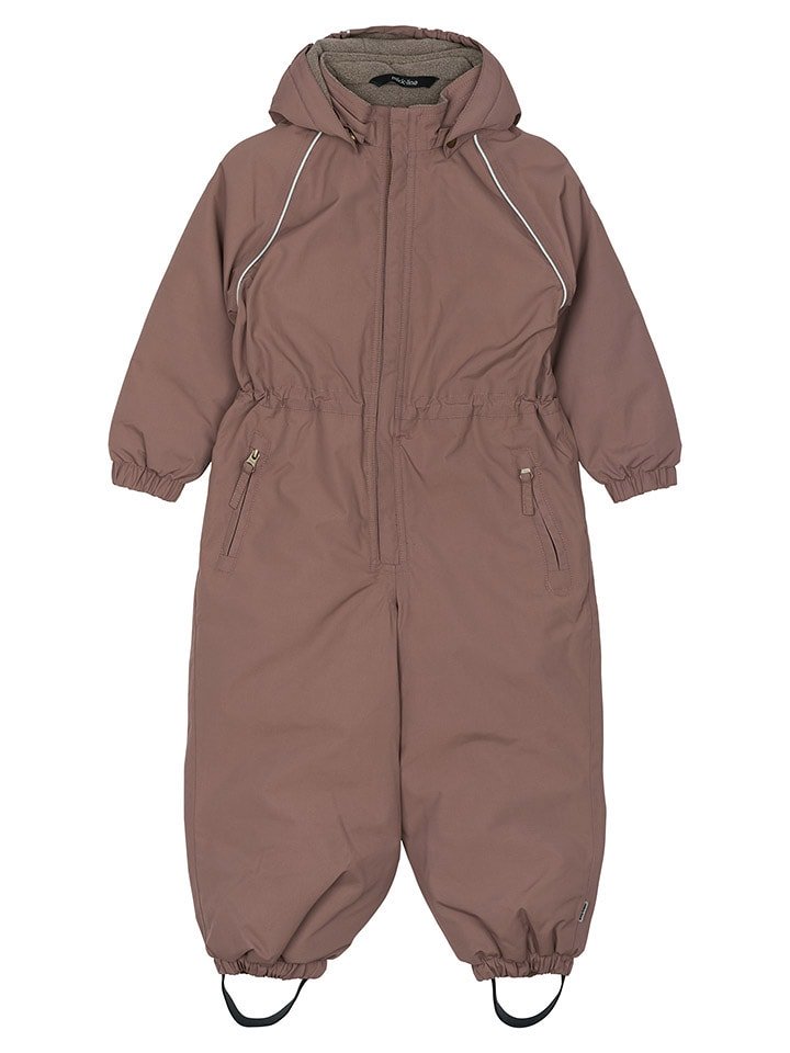 mikk-line Kombinezon zimowy w kolorze jasnobrązowym rozmiar: 134