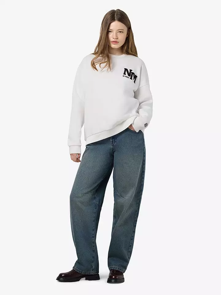 Noisy may Bluza w kolorze białym rozmiar: XS