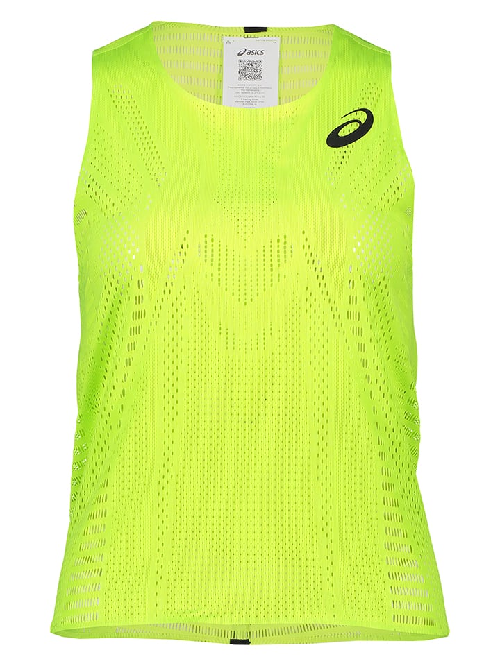 asics Top funkcyjny "Actibreeze Breath" w kolorze żółtym rozmiar: M