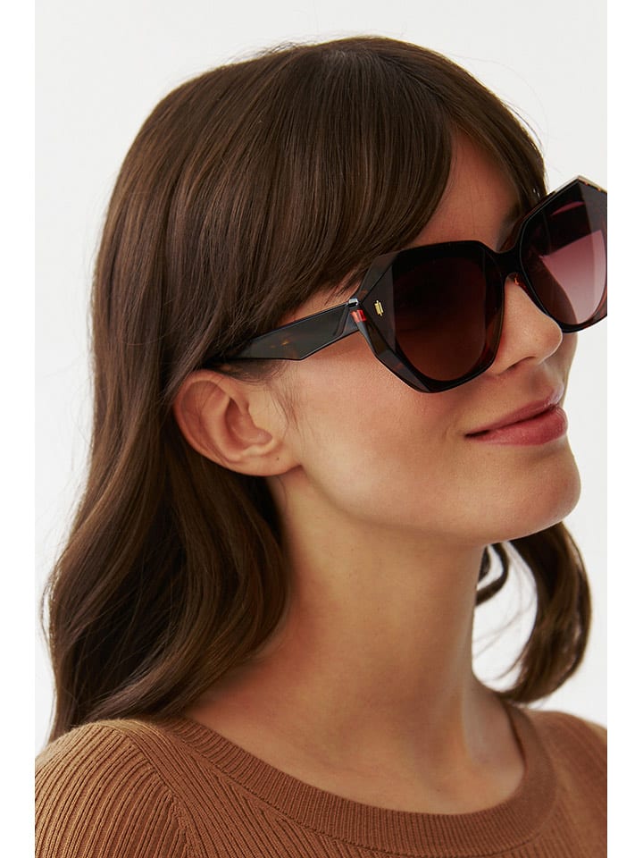 TATUUM Damskie okulary przeciwsłoneczne w kolorze jasnobrązowym rozmiar: onesize