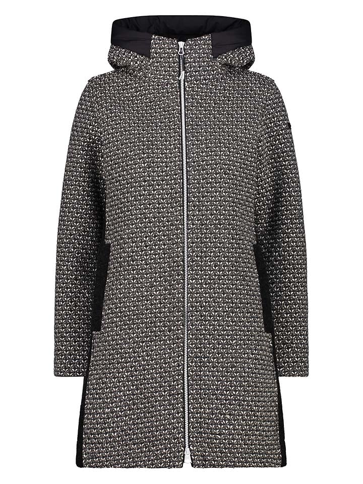 cmp Parka funkcyjna w kolorze czarno-białym rozmiar: 44