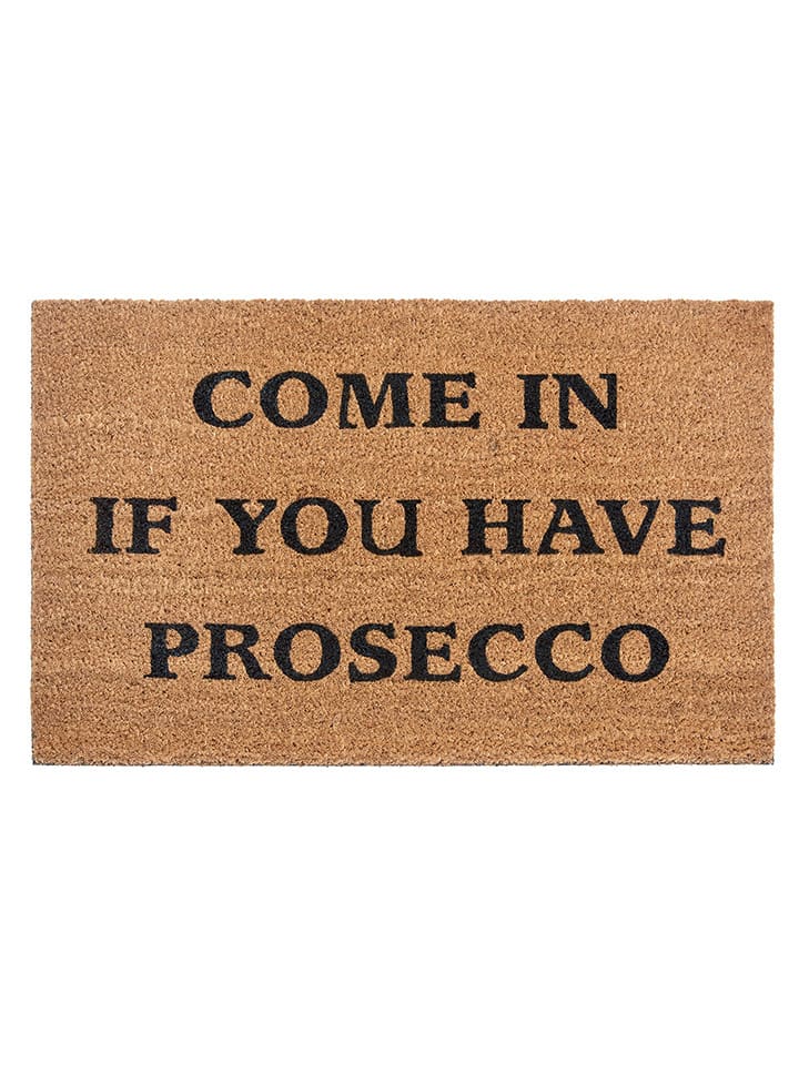 Hanse Home Wycieraczka w kolorze jasnobrązowym z włókna kokosowego rozmiar: 45x75 cm