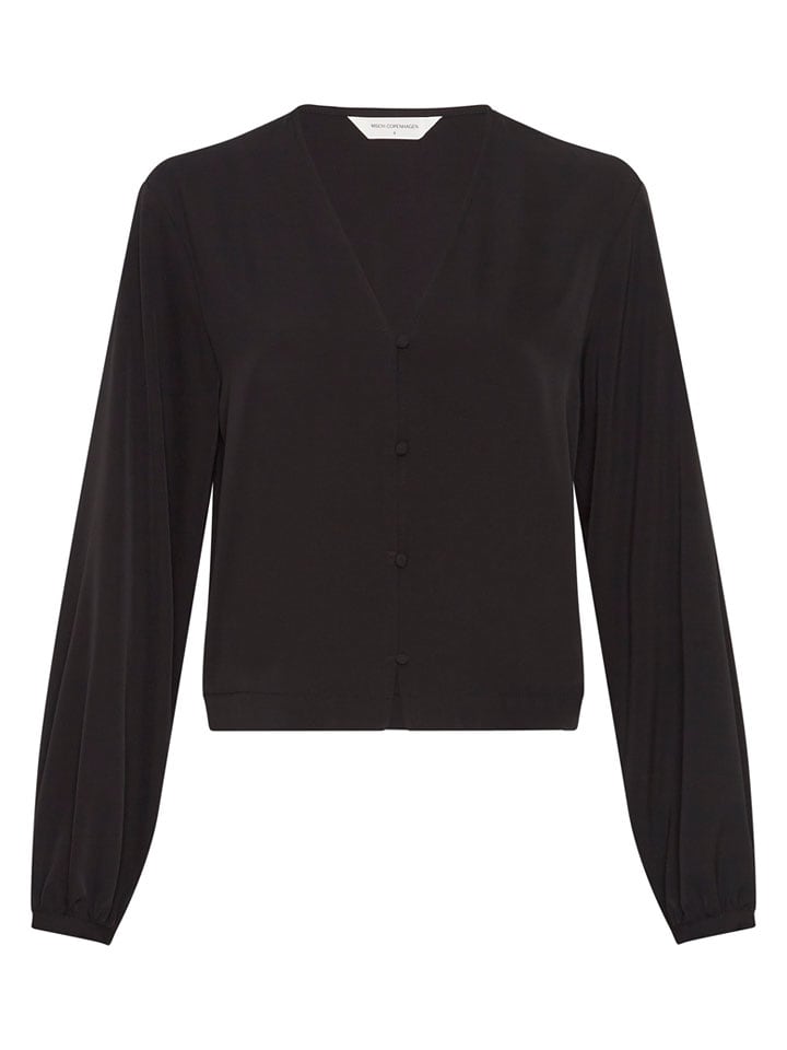 MOSS COPENHAGEN Bluzka "Tabina Nichelle" w kolorze czarnym rozmiar: M
