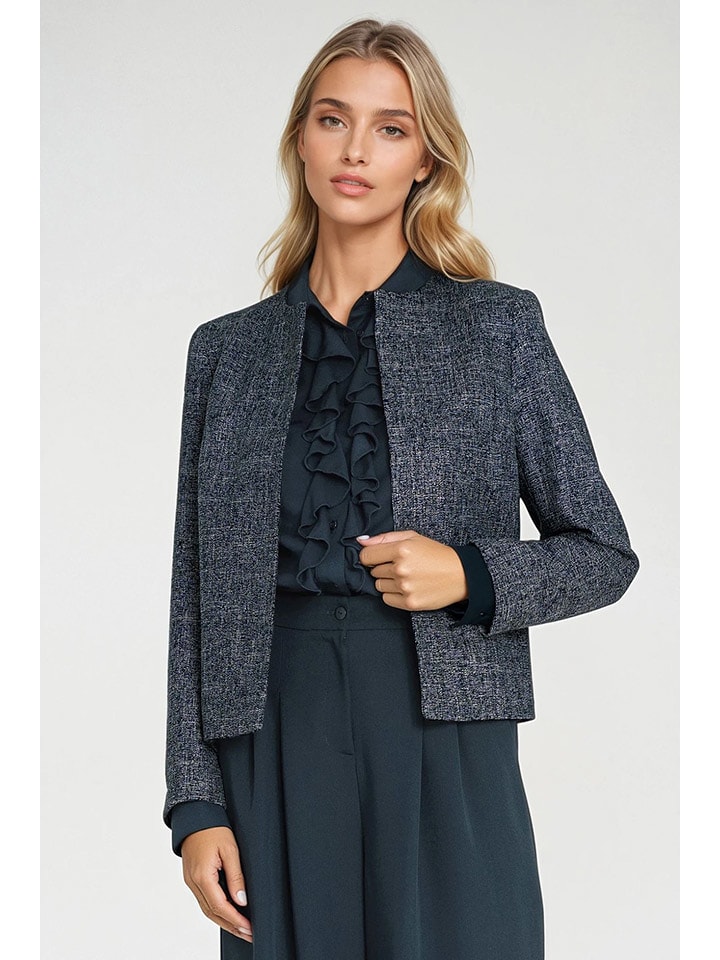 Nife Blezer w kolorze granatowym rozmiar: 42