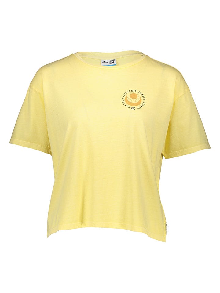 O'Neill Koszulka "Surfer Girl" w kolorze żółtym rozmiar: M