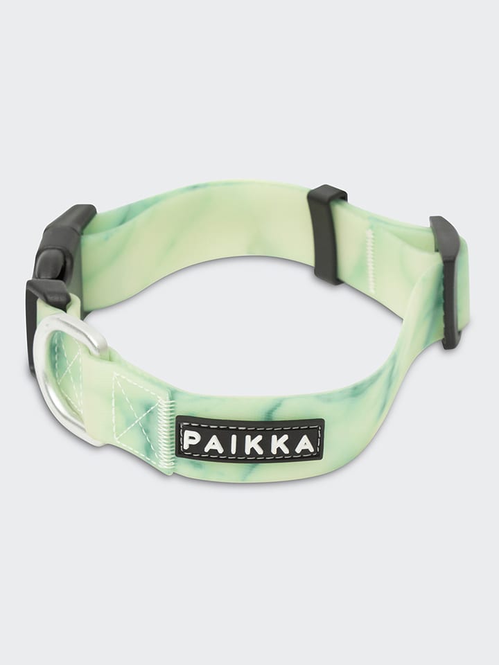 Paikka Obroża "Glow" w kolorze zielonym rozmiar: 1,5x23-30 cm