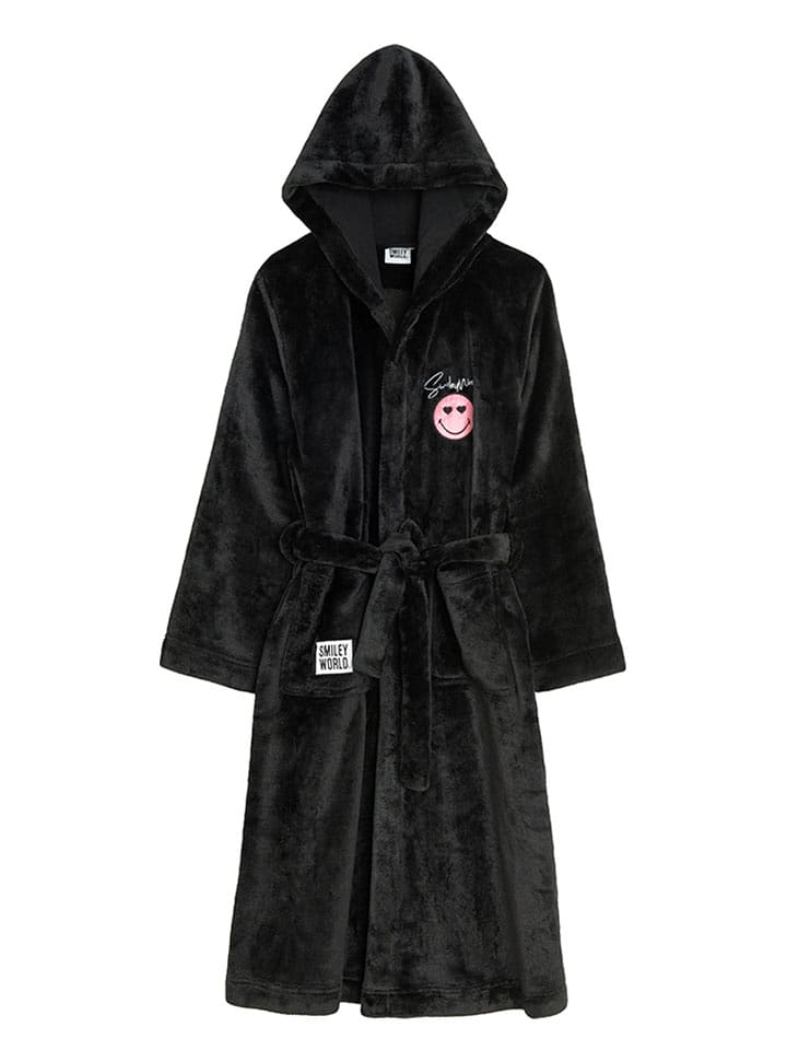 COOL CLUB Szlafrok w kolorze czarnym rozmiar: 158/164