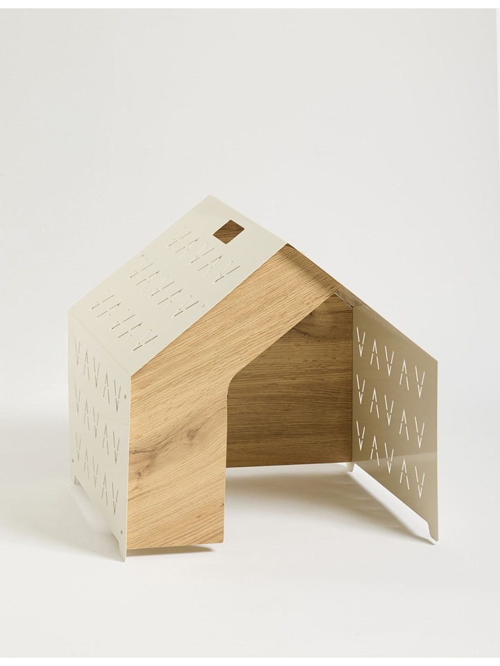 Paws&Whiskers Buda w kolorze kremowo-beżowym dla zwierząt - 50 x 50 x 50 cm rozmiar: onesize