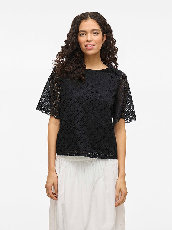 Vila Bluzka w kolorze czarnym rozmiar: XS