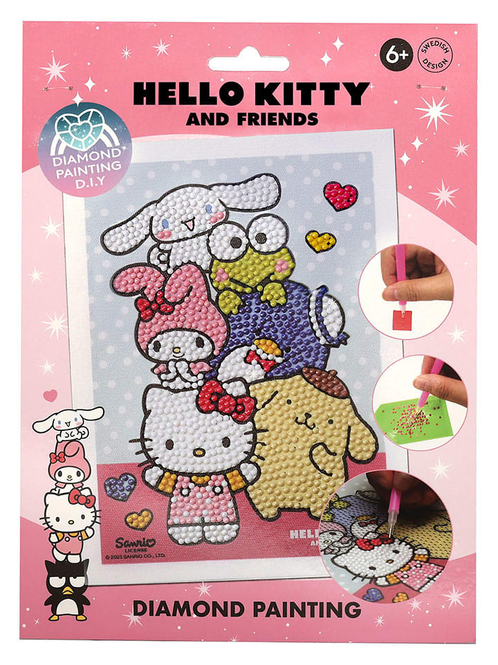 Hello Kitty Zestaw kreatywny "Hello-Kitty" - 6+ rozmiar: onesize