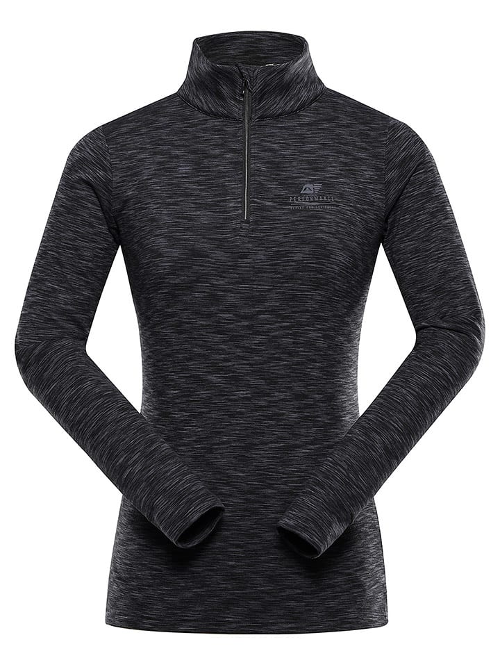 Alpine Pro Koszulka funkcyjna "Qada" w kolorze czarnym rozmiar: XXL