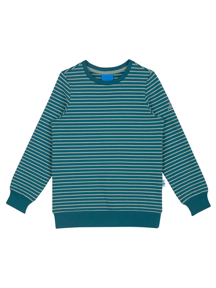 finkid Sweter "Uniikki" w kolorze zielonym rozmiar: 90/100