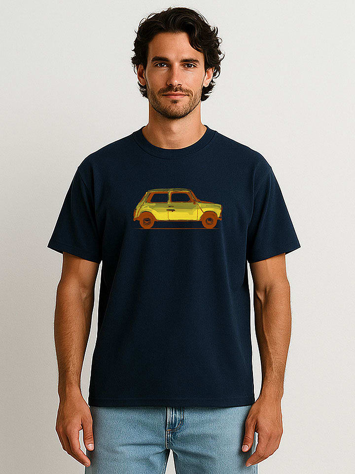 WOOOP Koszulka "Mini" w kolorze granatowym rozmiar: L