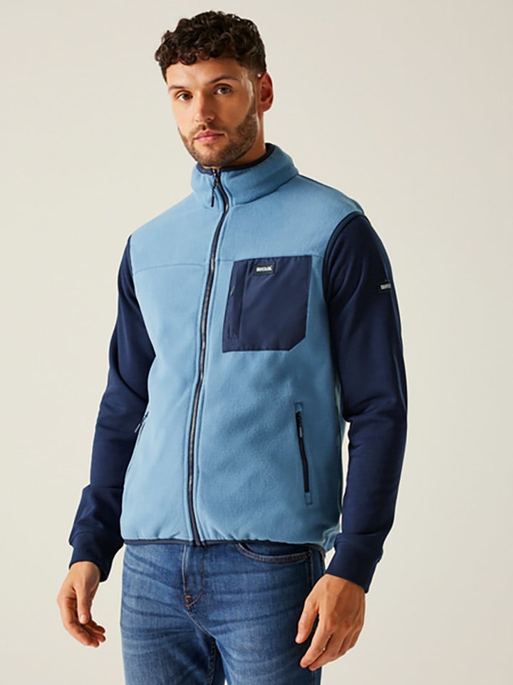 Regatta Kamizelka polarowa "Frankie" w kolorze błękitnym rozmiar: XXL