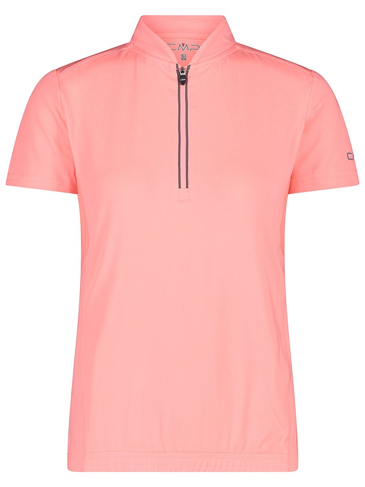 CMP Koszulka kolarska w kolorze łososiowym rozmiar: 42