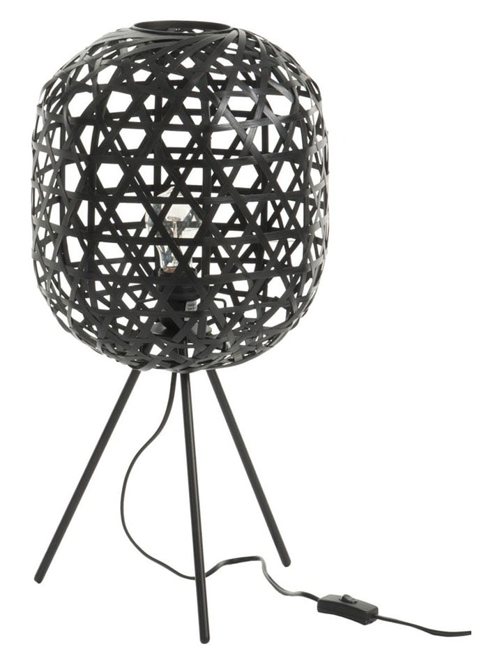 J Line Lampa stołowa w kolorze czarnym - wys. 59,5 x Ø 29 cm rozmiar: onesize