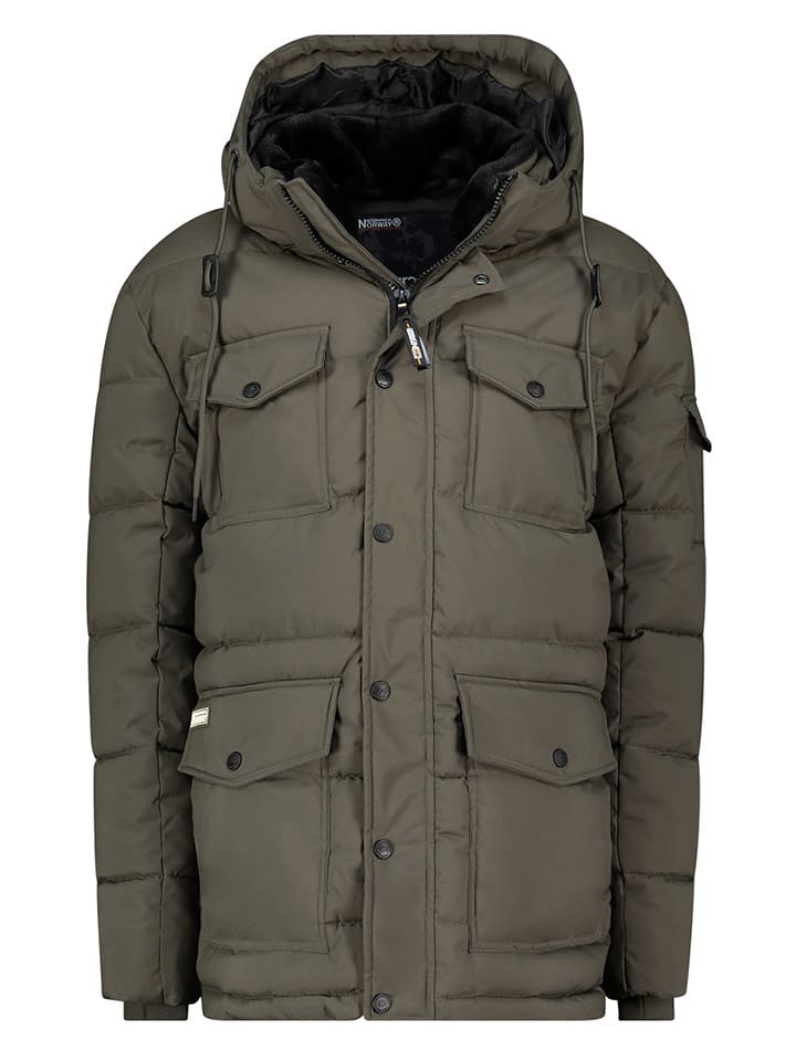 Geographical Norway Parka w kolorze khaki rozmiar: XL