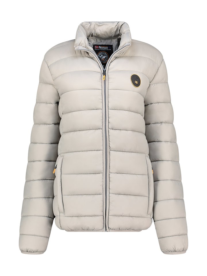 Geographical Norway Kurtka pikowana "Atikamap" w kolorze jasnoszarym rozmiar: S
